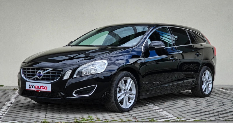 Volvo V60 cena 46900 przebieg: 124000, rok produkcji 2012 z Krzyż Wielkopolski małe 781